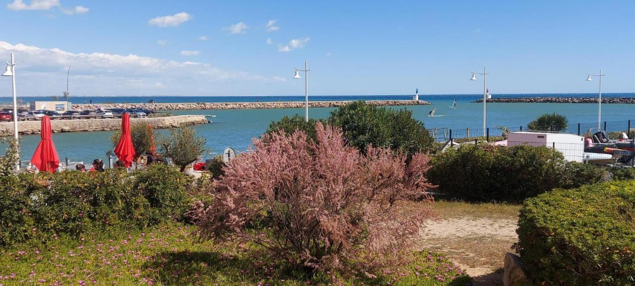 T3 Carnon, 1Ere Ligne 50M Plage Terrasse Parking Mauguio Zewnętrze zdjęcie